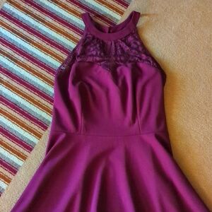 Bbonlinedress (Amazon) dress size XL in Maroon/Burgundy/Wine color